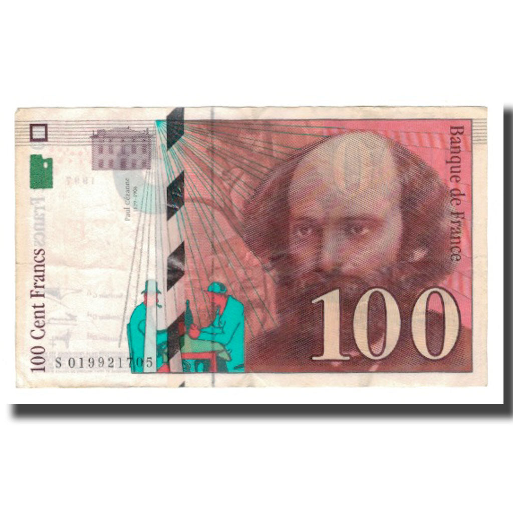 Frankreich, 100 Francs, Cézanne, 1997, SS, Fayette:74.01