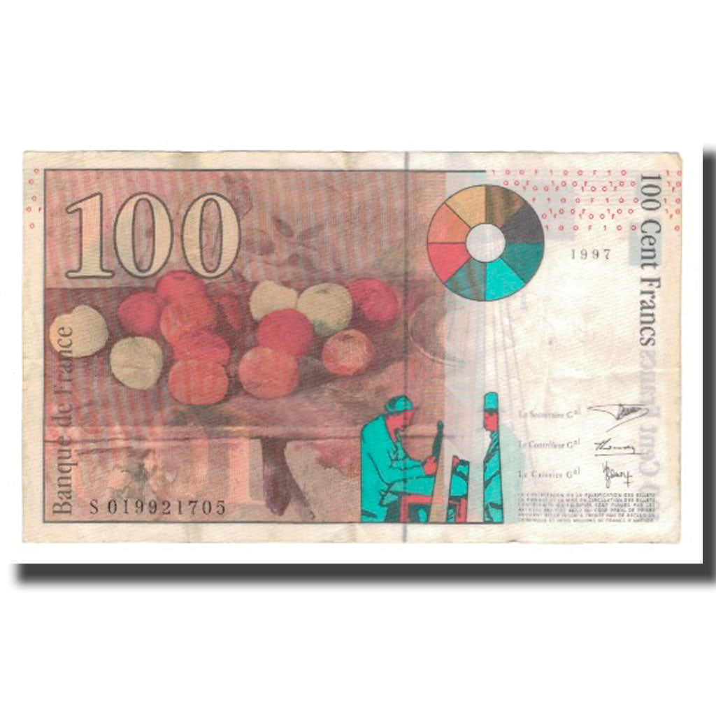 Frankreich, 100 Francs, Cézanne, 1997, SS, Fayette:74.01