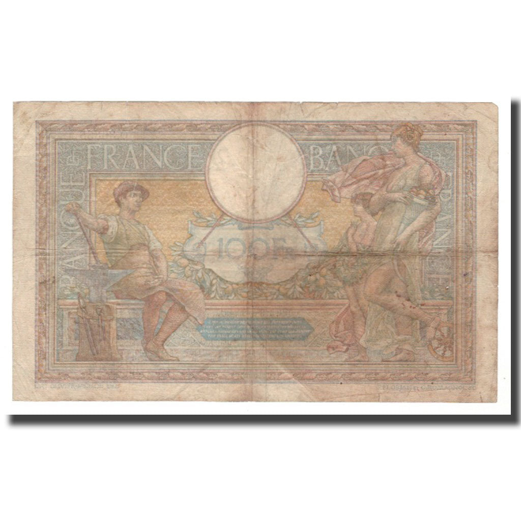 Francia, 100 Francs, Luc Olivier Merson, 1932, 1932-08-04, MB+, Fayette:24.11