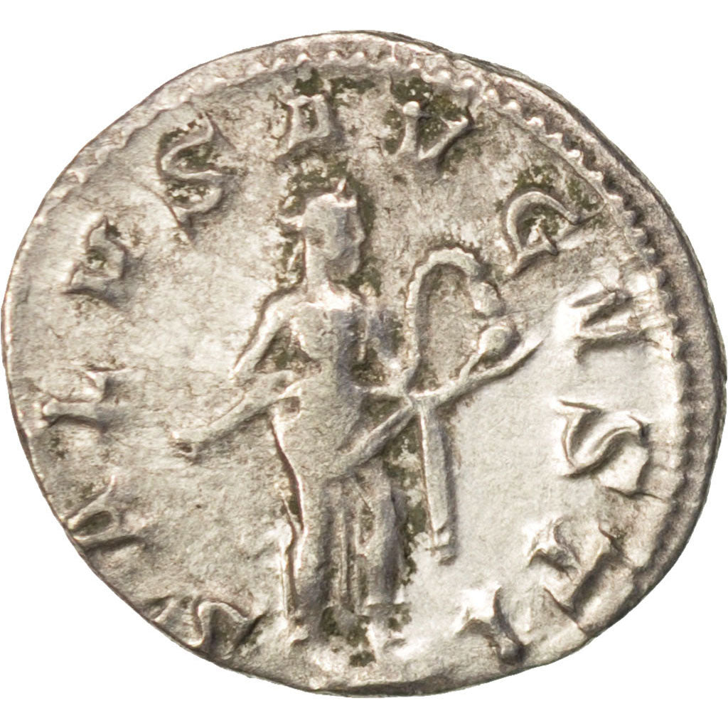Gordian III, Denarius, AU(50-53), Silver, Cohen #325, 2.70