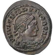 Crispus, Nummus, Lyons, AU(50-53), Copper, Cohen #122, 3.00