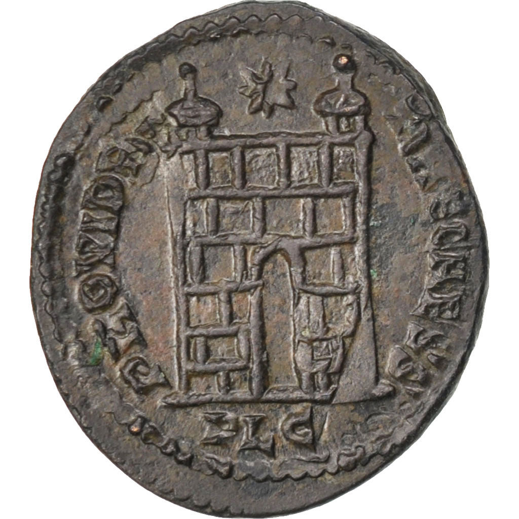 Crispus, Nummus, Lyons, AU(50-53), Copper, Cohen #122, 3.00