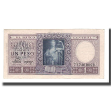 Banknote, Argentina, 1 Peso, Undated (1956), KM:263b, AU(50-53)