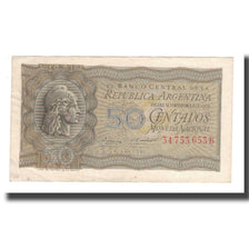 Banconote, Argentina, 50 Centavos, Undated (1951-56), KM:261, BB