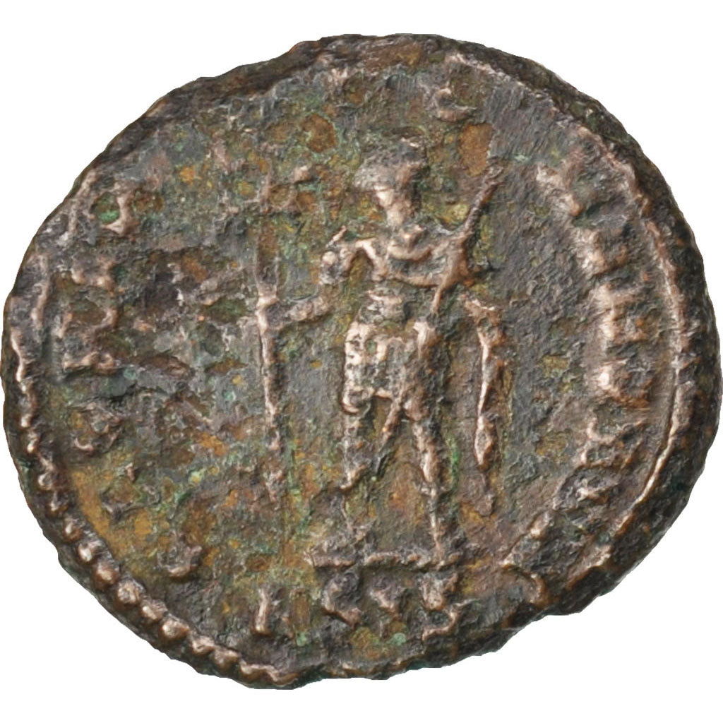Vetranio, Half Maiorina, Siscia, F(12-15), Copper, Cohen #3, 2.20