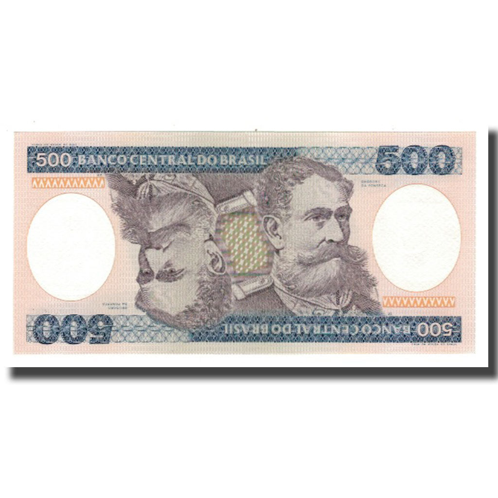 Nota, Brasil, 500 Cruzeiros, Undated (1981-85), KM:200b, UNC(65-70)