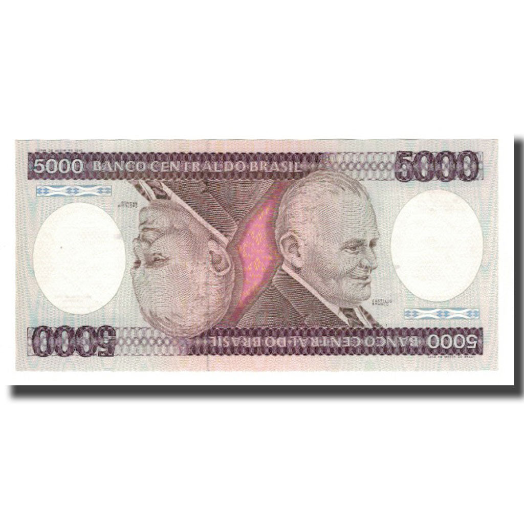 Banconote, Brasile, 5000 Cruzeiros, Undated (1981-85), KM:202c, FDS