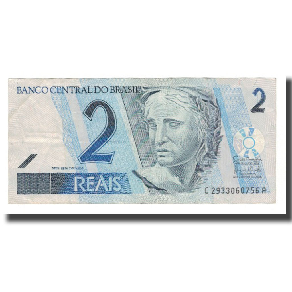 Banconote, Brasile, 2 Reais, Undated (2001- ), KM:249b, BB+