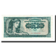 Banconote, Iugoslavia, 5 Dinara, 1965, 1965-08-01, KM:77b, FDS