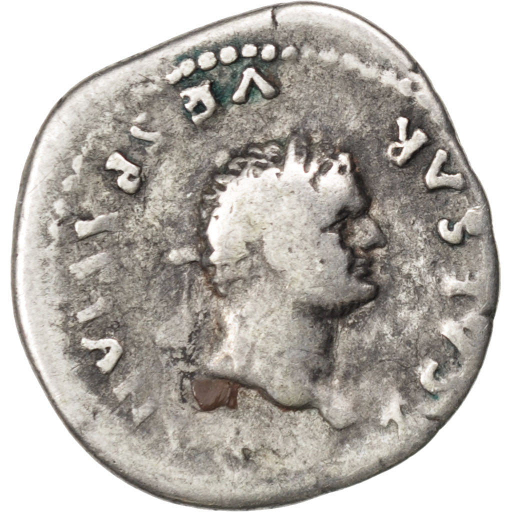 Titus, Denarius, VF(30-35), Silver, Cohen #104, 3.20