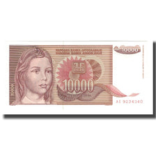 Banknote, Yugoslavia, 10,000 Dinara, 1992, KM:116a, UNC(65-70)