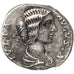 Coin, Julia Domna, Denarius, EF(40-45), Silver, Cohen:198