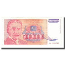 Banconote, Iugoslavia, 50,000,000 Dinara, 1993, KM:133, FDS