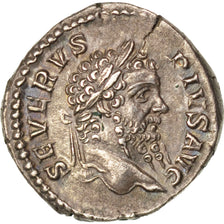 Coin, Septimius Severus, Denarius, AU(55-58), Silver, Cohen:529