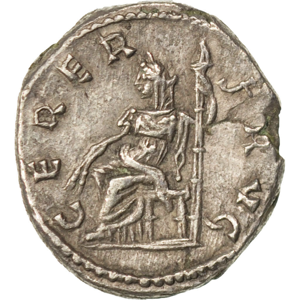 Julia Domna, Denarius, AU(50-53), Silver, 3.90