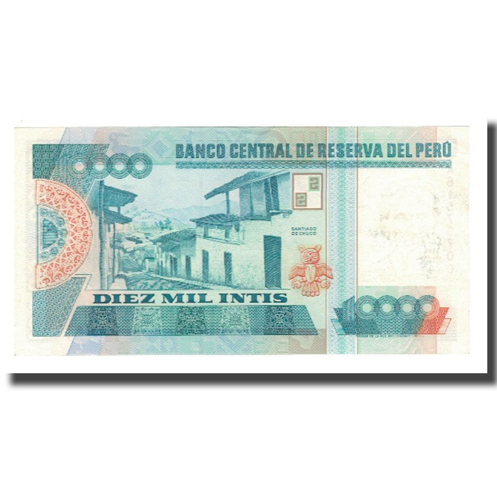 Banconote, Perù, 10,000 Intis, 1988, 1988-06-28, KM:141, FDS
