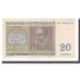 Banconote, Belgio, 20 Francs, 1950, 1950-07-01, KM:132a, BB+