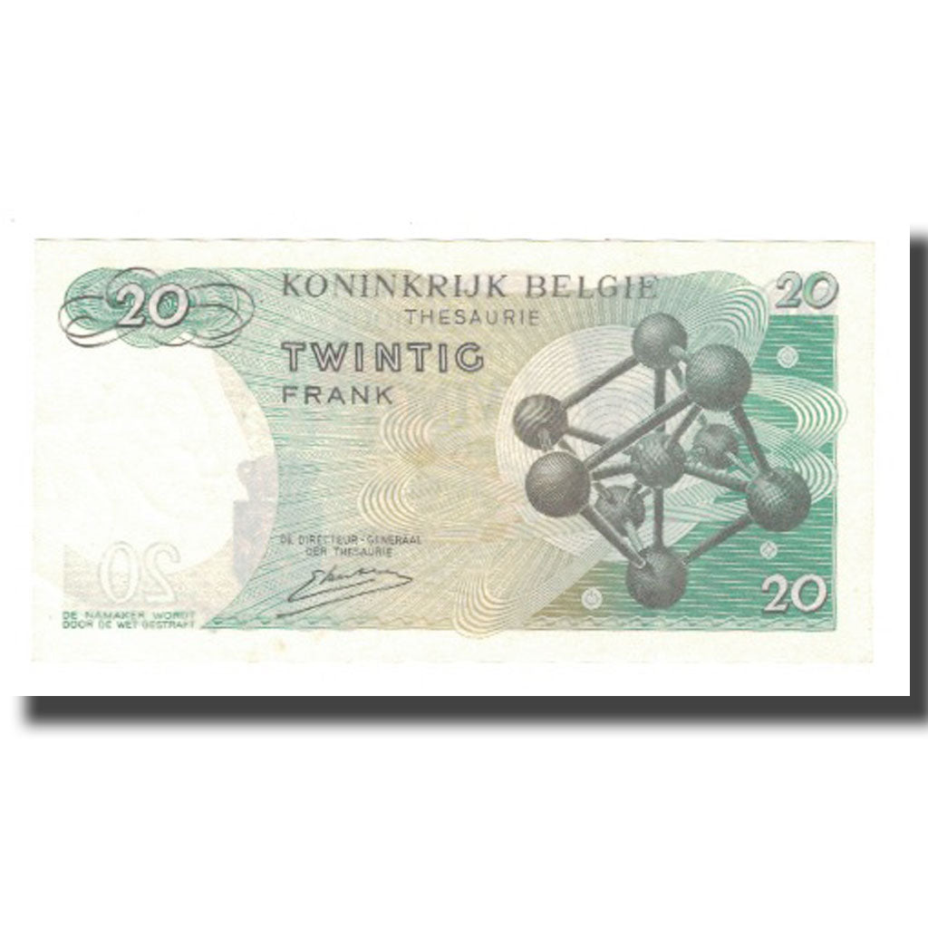 Banknote, Belgium, 20 Francs, 1964, 1964-06-15, KM:138, UNC(65-70)
