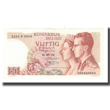 Geldschein, Belgien, 50 Francs, 1966, 1966-05-16, KM:139, UNZ