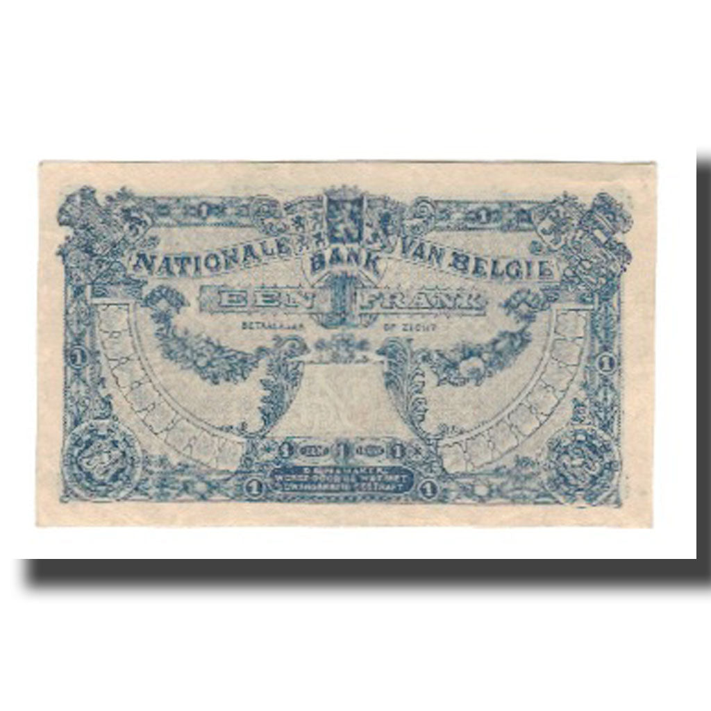 Geldschein, Belgien, 1 Franc, 1922, 1922-05-04, KM:92, UNZ-