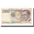 Banknote, Italy, 2000 Lire, D.1990, KM:115, EF(40-45)