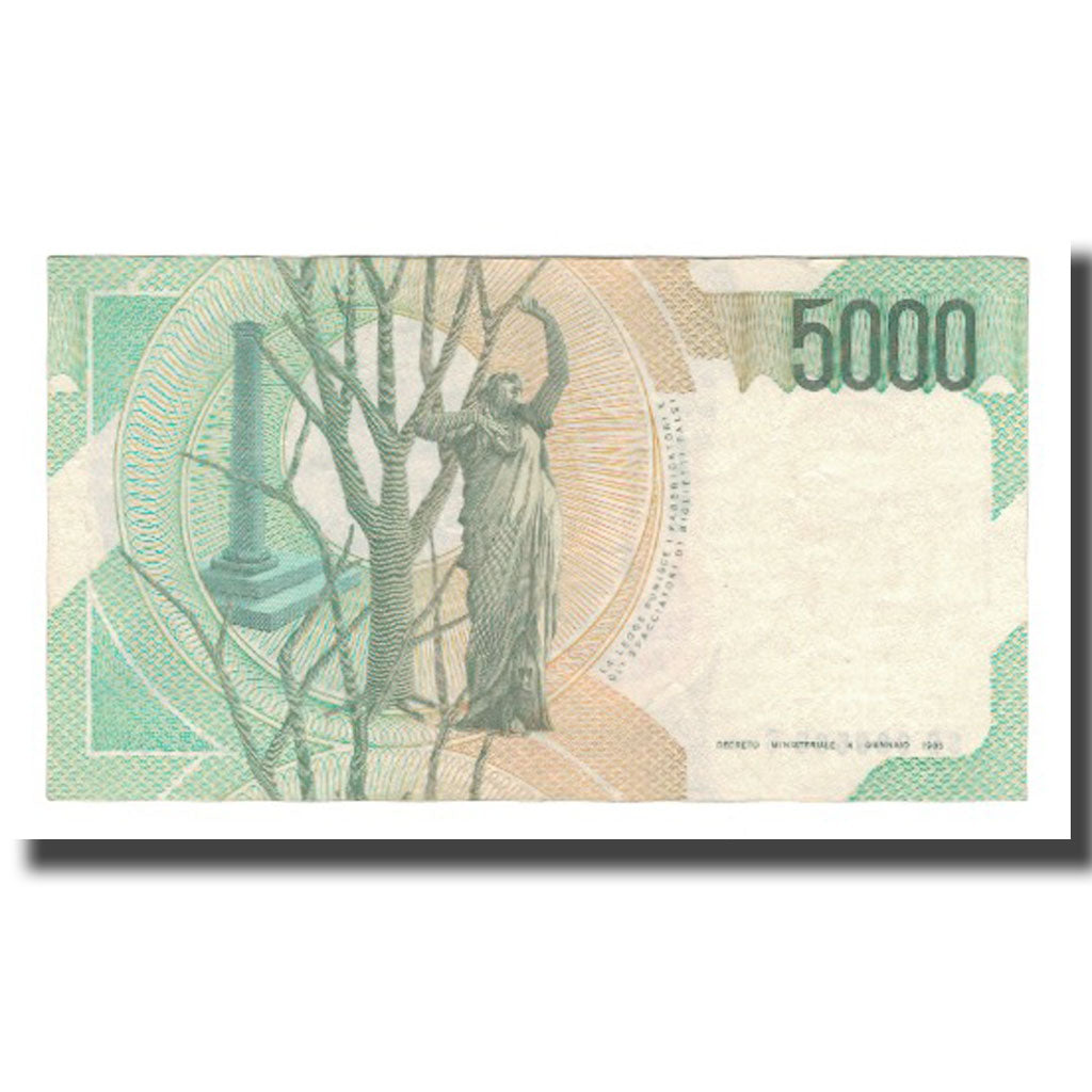 Billete, 5000 Lire, D.1985, Italia, KM:111c, EBC