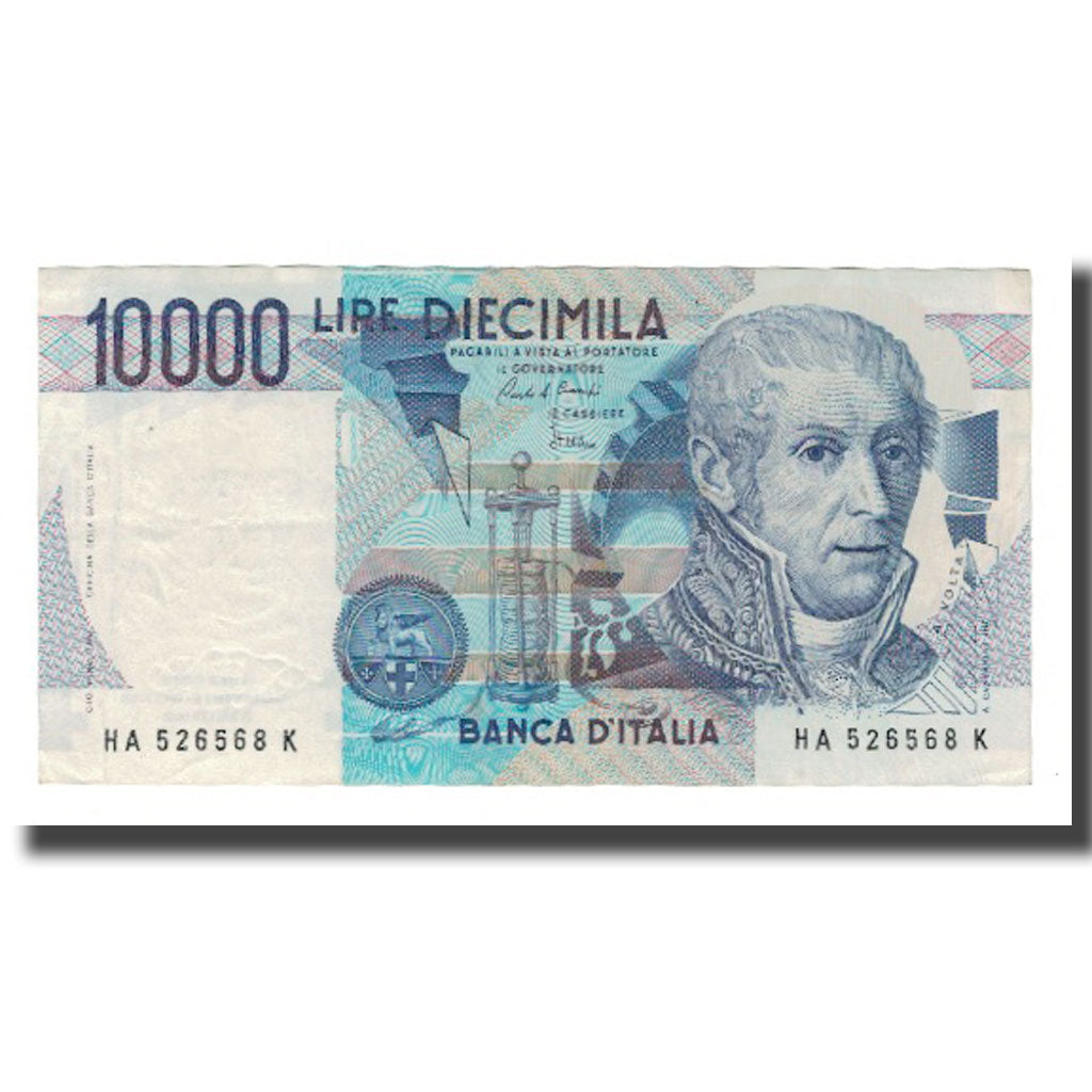 Banconote, Italia, 10,000 Lire, D.1984, KM:112a, SPL-