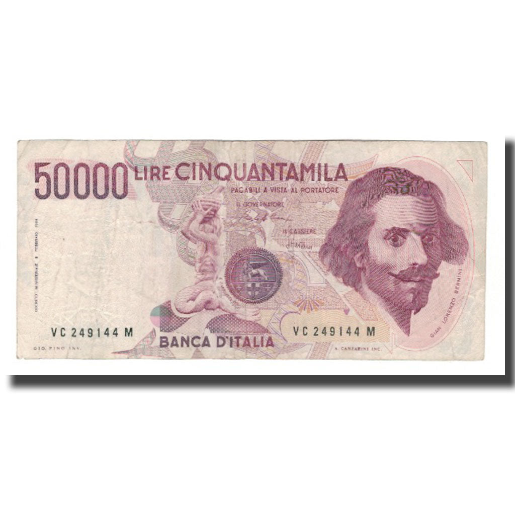 Banknote, Italy, 50,000 Lire, D.1984, 1984-02-06, KM:113a, EF(40-45)
