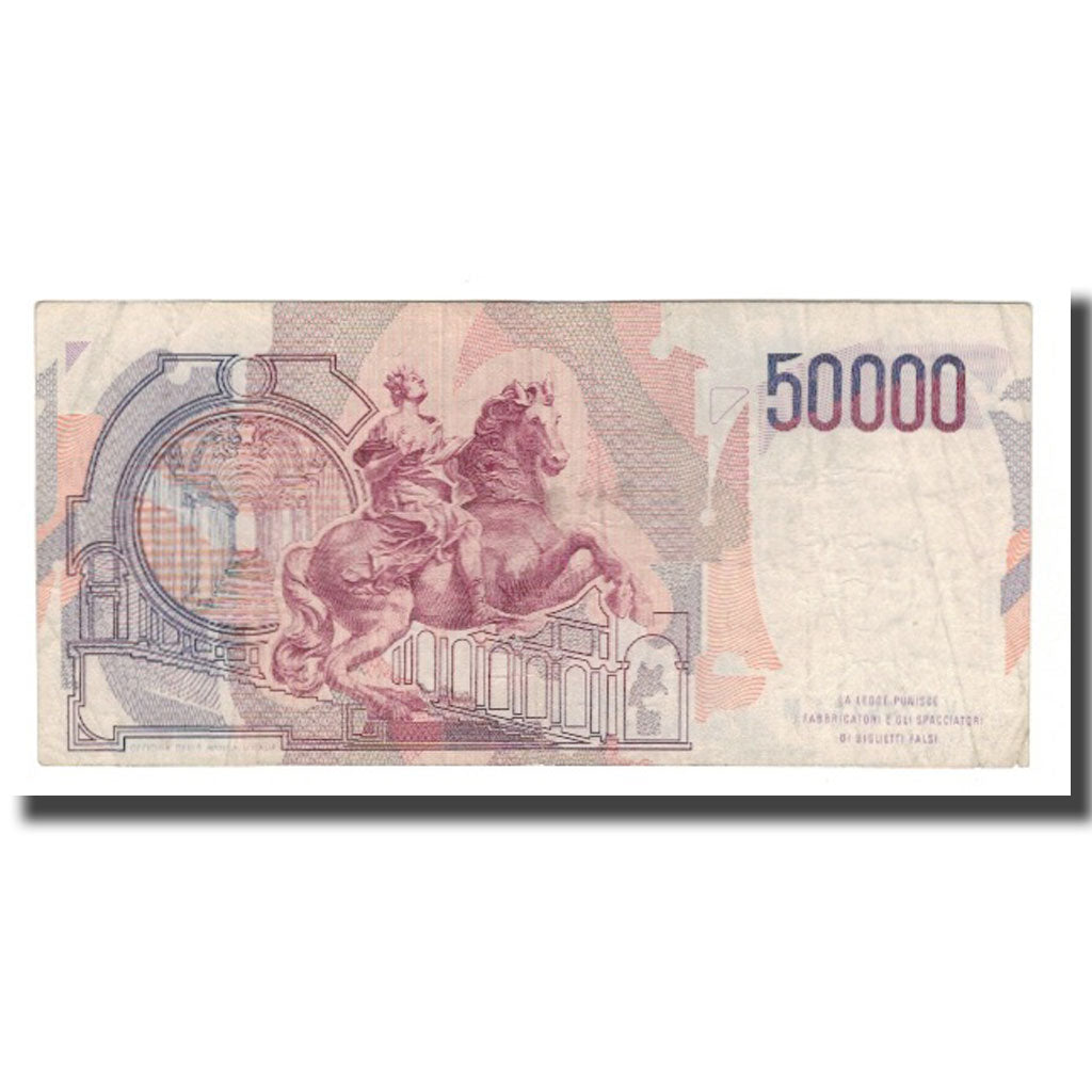 Banknote, Italy, 50,000 Lire, D.1984, 1984-02-06, KM:113a, EF(40-45)