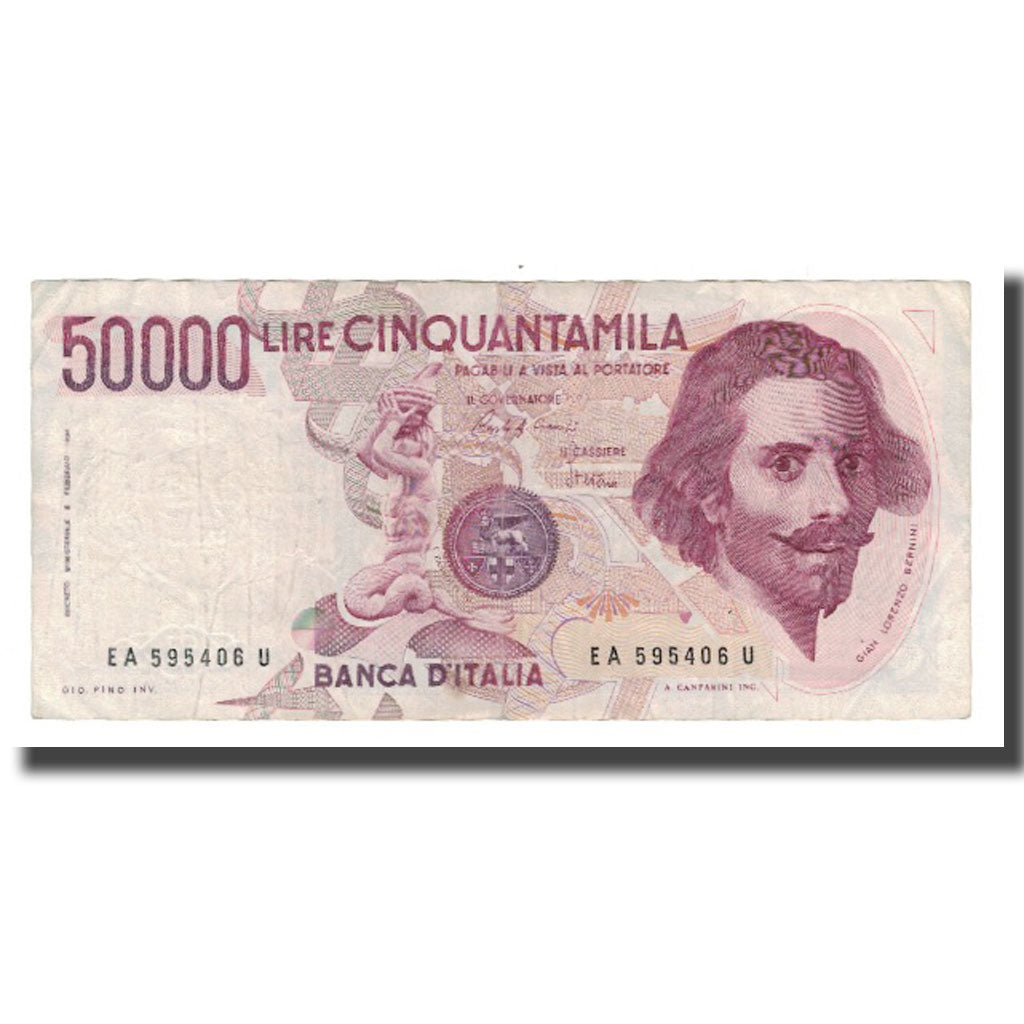 Banknote, Italy, 50,000 Lire, D.1984, 1984-02-06, KM:113a, EF(40-45)