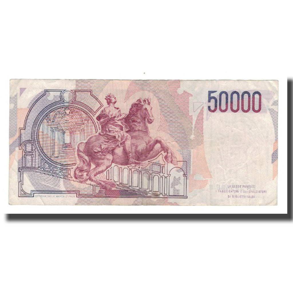 Banknote, Italy, 50,000 Lire, D.1984, 1984-02-06, KM:113a, EF(40-45)