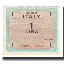 Geldschein, Italien, 1 Lira, 1943, KM:M10b, VZ