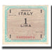 Geldschein, Italien, 1 Lira, 1943, KM:M10b, VZ
