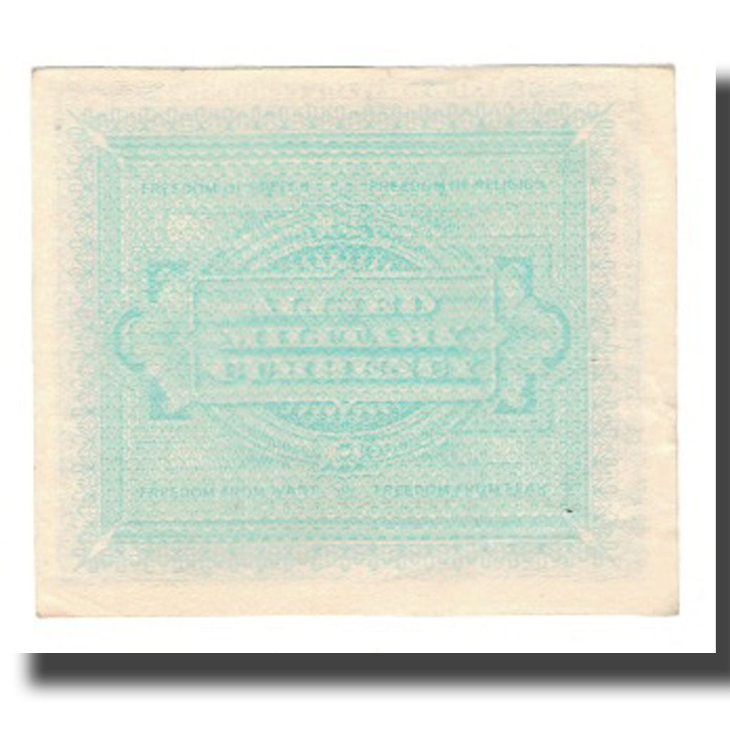 Geldschein, Italien, 1 Lira, 1943, KM:M10b, VZ