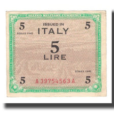 Banconote, Italia, 5 Lire, 1943A, KM:M18a, SPL-