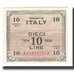 Banconote, Italia, 10 Lire, 1943A, KM:M19a, SPL-