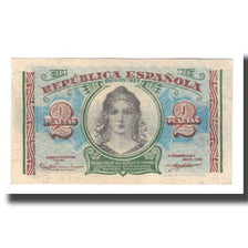 Banknote, Spain, 2 Pesetas, 1938, KM:95, EF(40-45)
