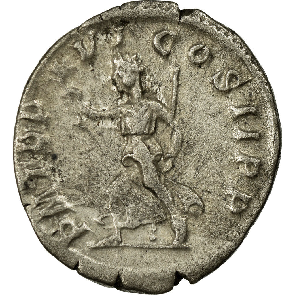 Münze, Severus Alexander, Denarius, SS, Silber