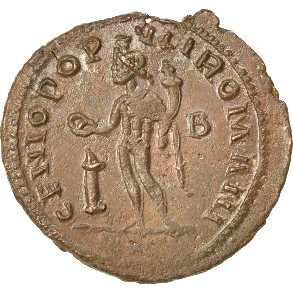 Galerius, Follis, AU(50-53), Copper, Cohen #98, 9.40