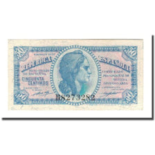 Banknote, Spain, 50 Centimos, 1937, KM:93, UNC(65-70)