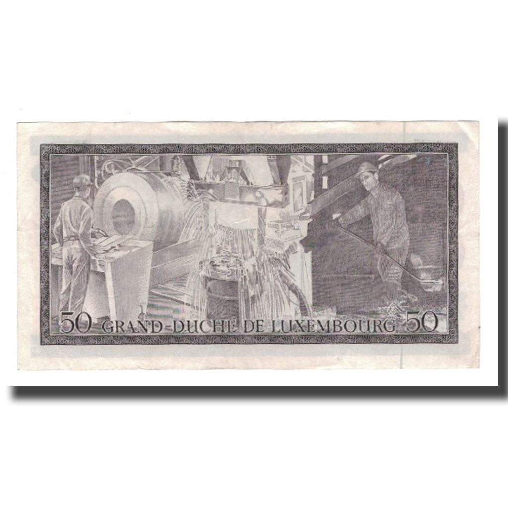 Banconote, Lussemburgo, 50 Francs, 1972, 1972-08-25, KM:55a, SPL-