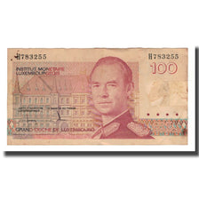 Banconote, Lussemburgo, 100 Francs, Undated (1986), KM:58a, MB