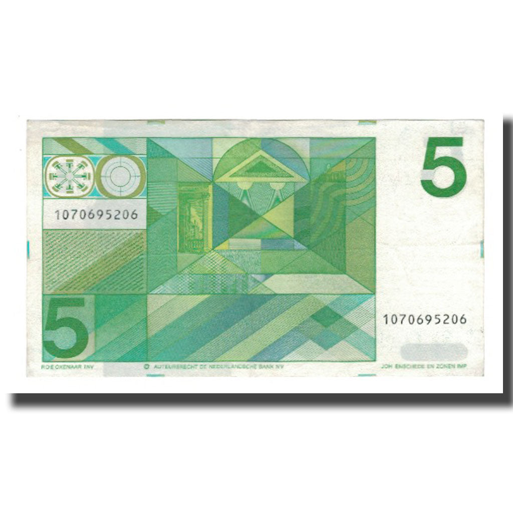 Banconote, Paesi Bassi, 5 Gulden, 1973, 1973-03-28, KM:95a, BB