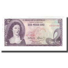 Banknote, Colombia, 2 Pesos Oro, 1977, 1977-07-20, KM:413b, UNC(65-70)