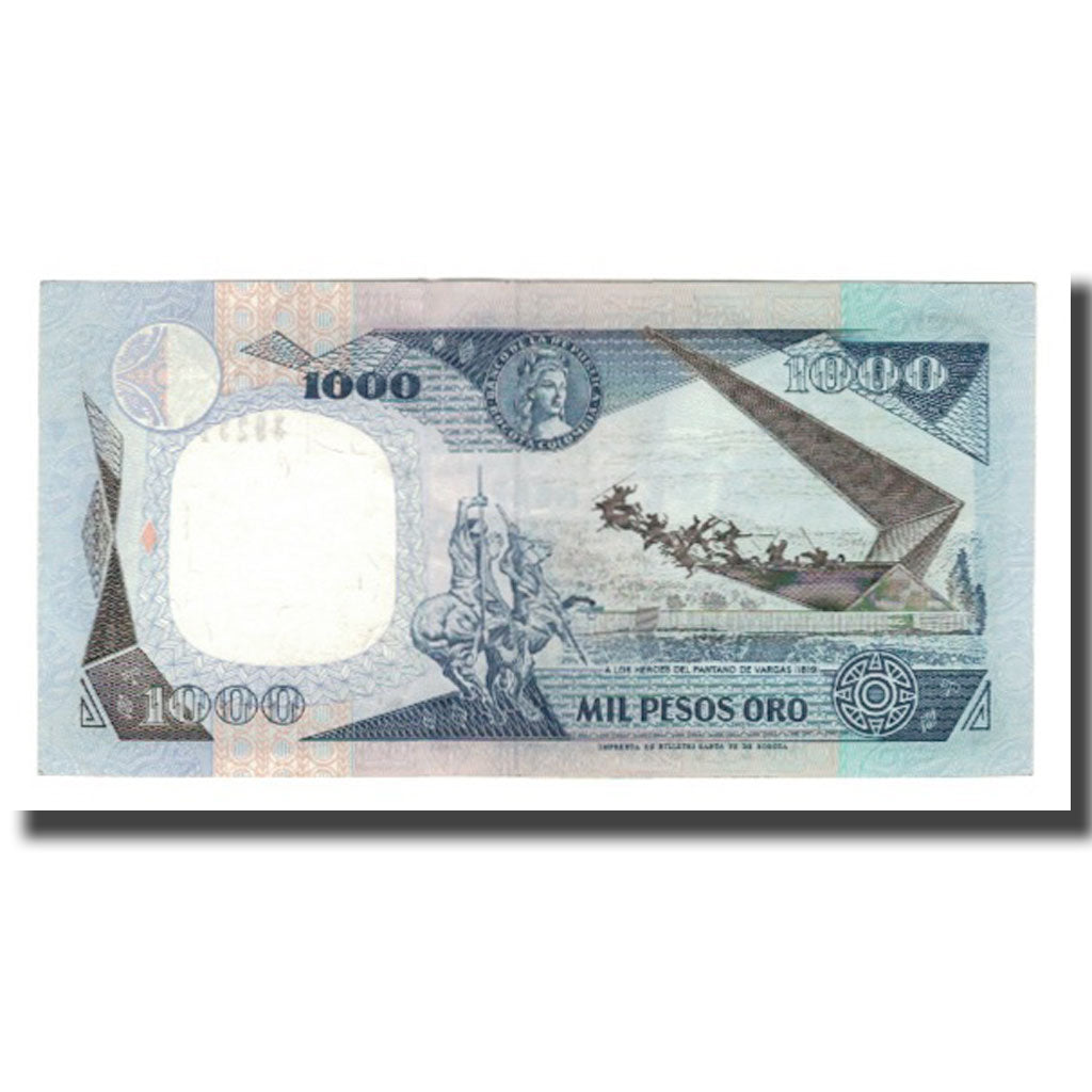 Billete, 1000 Pesos Oro, 1993, Colombia, 1993-01-04, KM:432A, UNC