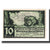 Banknote, Germany, Benneckenstein Stadt, 10 Pfennig, Texte 3, 1921, AU(55-58)
