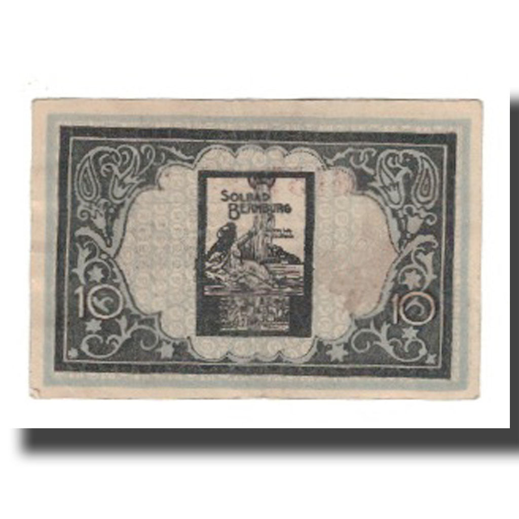 Billete, Alemania, Bernburg Stadt, 10 Pfennig, place, 1920, 1920-05-01, BC+