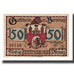 Banknote, Germany, Bernburg Stadt, 50 Pfennig, Batiment, undated (1921)