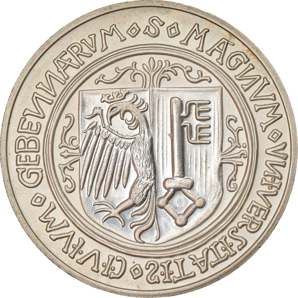 Suisse, Médaille, Genevensis Lux Scholae, Religions & beliefs, 1984, SPL