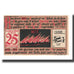 Biljet, Duitsland, Bitterfeld Stadt, 25 Pfennig, Eglise 8, 1921, NIEUW